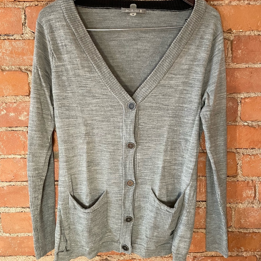Womens Smartwool Cardigan Size Medium